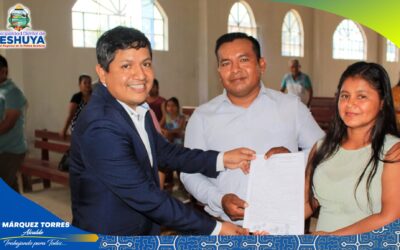 ((🔰)) ALCALDE JHON MÁRQUEZ TORRES OFICIO PRIMER MATRIMONIO CIVIL EN NUESTRO DISTRITO