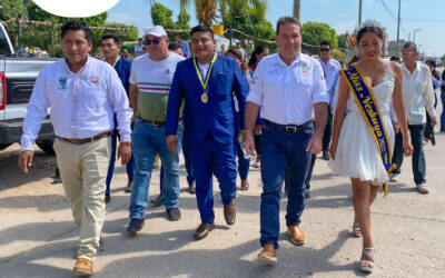 CON UN AMBIENTE FESTIVO SE DIO LA INAUGURACIÓN DE LA FERIA AGROINDUSTRIAL.