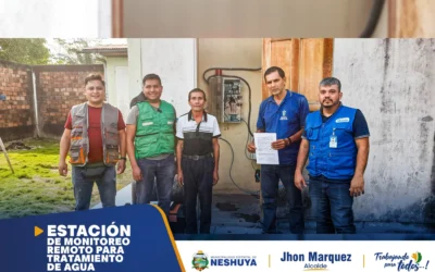 ESTACIÓN DE MONITOREO REMOTO PARA TRATAMIENTO DE AGUA