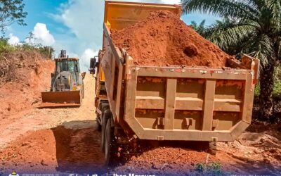 MDN, EJECUTA MEJORAMIENTO DE VÍA DE ACCESO SECTOR PALMEIRAS KM 75