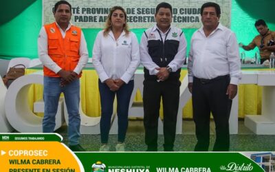 JURAMENTACIÓN DE LA DIRECTIVA DEL COMITÉ PRESENCIAL DE SEGURIDAD CIUDADANA 2025-2026