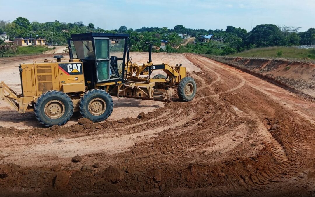 APOYO CON MAQUINARIA PARA EL CASERIO NUEVO SAN JUAN KM 67